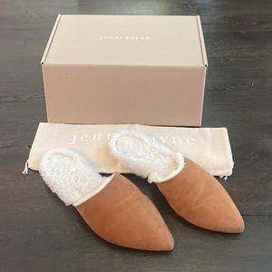 Jenni Kayne shearling-lined mule 38